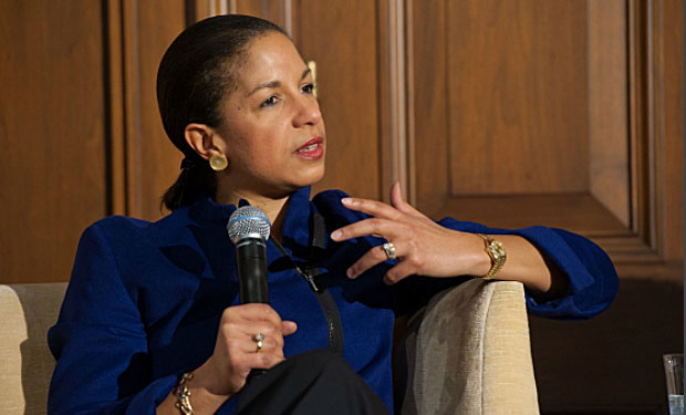 National Security Adviser Susan Rice encourages China to stop hacking.