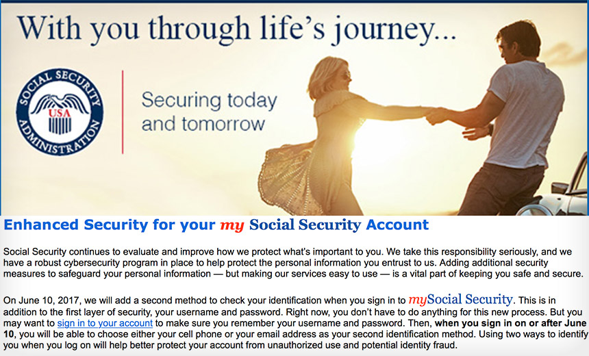 Social Security to Try Two-Factor Authentication Again